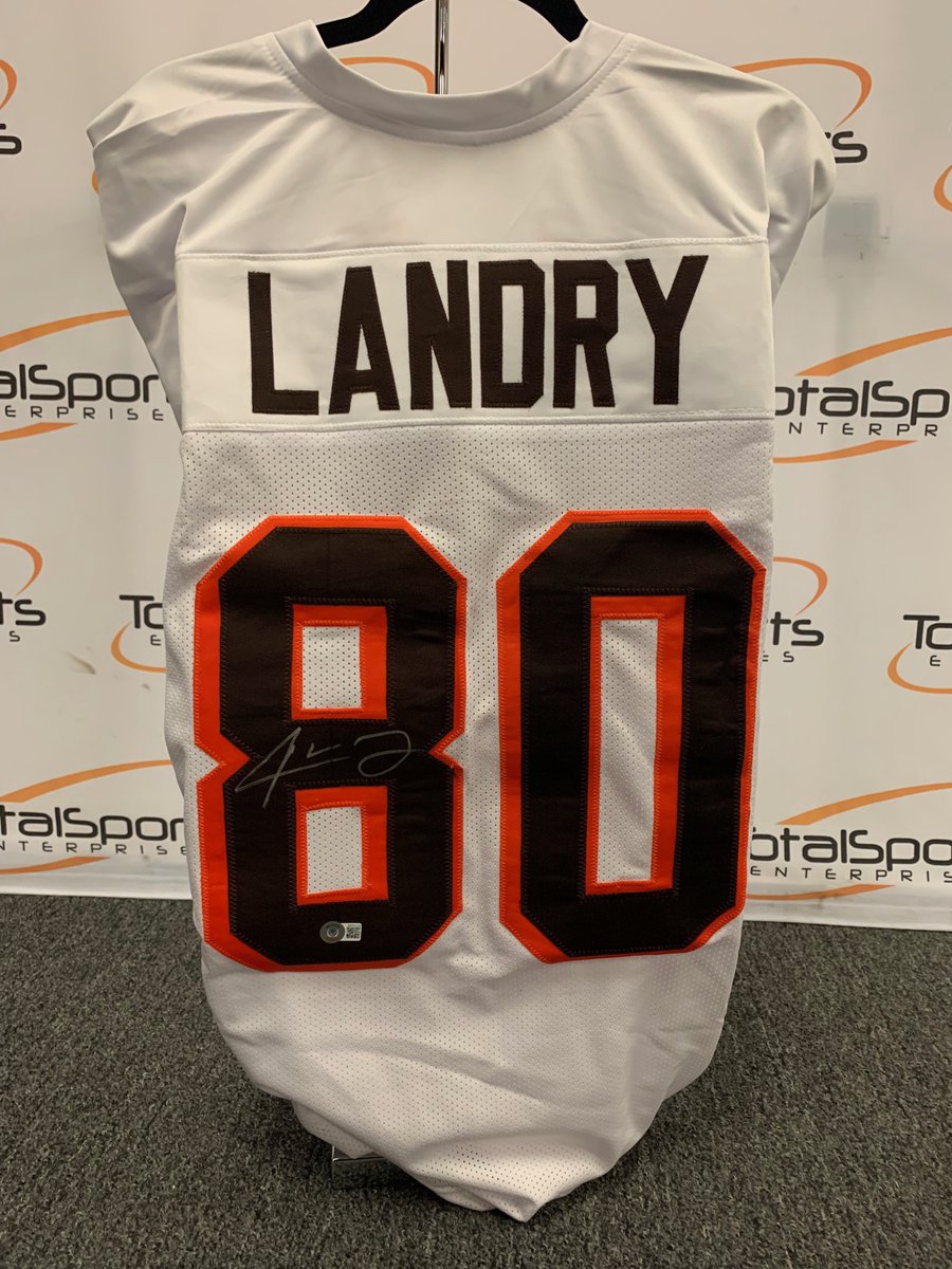 Cleveland Sports Memorabilia (@clememorabilia) on Twitter photo If <a href="/God_Son80/">Jarvis Juice Landry</a> scores a touchdown AND Cleveland wins today, we'll give a Jarvis Landry autographed jersey to someone who retweets this tweet AND follows us! If <a href="/God_Son80/">Jarvis Juice Landry</a> scores a touchdown AND Cleveland wins today, we'll give a Jarvis Landry autographed jersey to someone who retweets this tweet AND follows us!