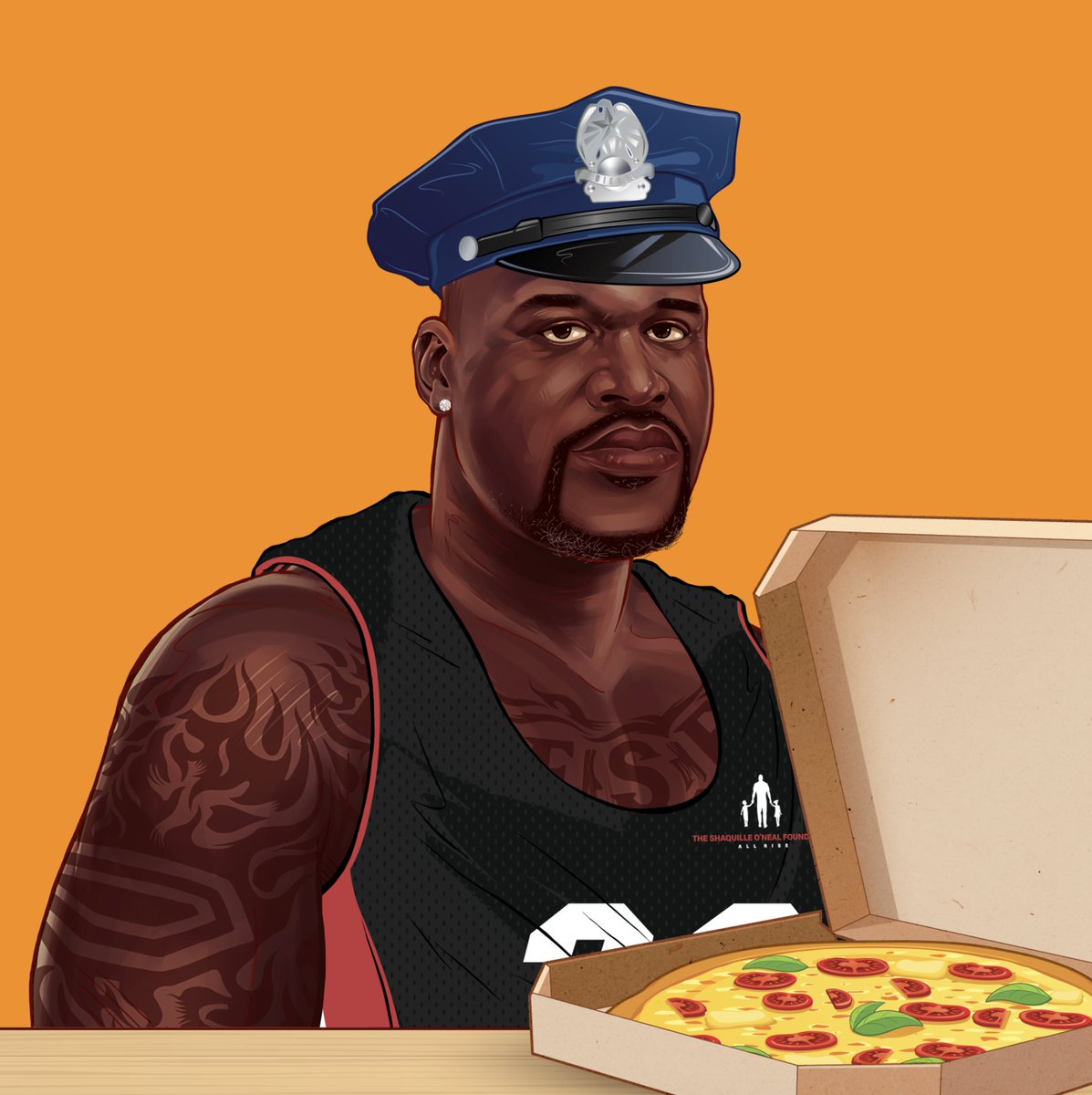 funnyapeNFT's tweet photo. If you can support @SHAQ SHAQ GIVES BACK Charity #NFT collection on https://t.co/7pccdvtUBf | Shaq Gives Back #1144 | With all proceeds and future royalties from the sale going to the... 
@shaqfoundation https://t.co/tZMctAV8gu