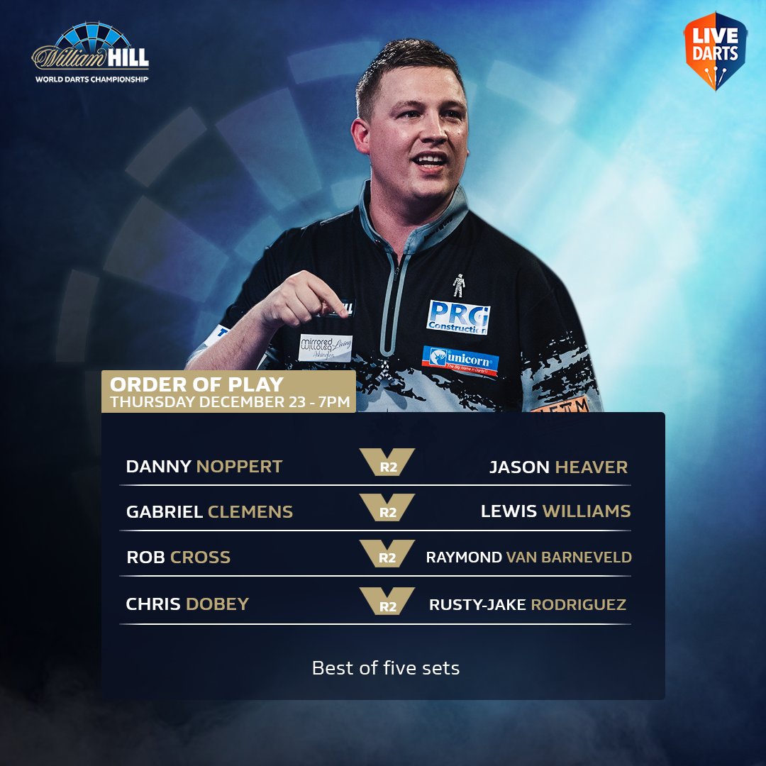livedarts's tweet photo. 𝐓𝐨𝐧𝐢𝐠𝐡𝐭’𝐬 𝐎𝐫𝐝𝐞𝐫 𝐨𝐟 𝐏𝐥𝐚𝐲 🕖
Featuring:
🥶
🇩🇪
⚡️
🐅
🌴
Predictions? 💬
#WHDarts https://t.co/4zyWmNH5P3