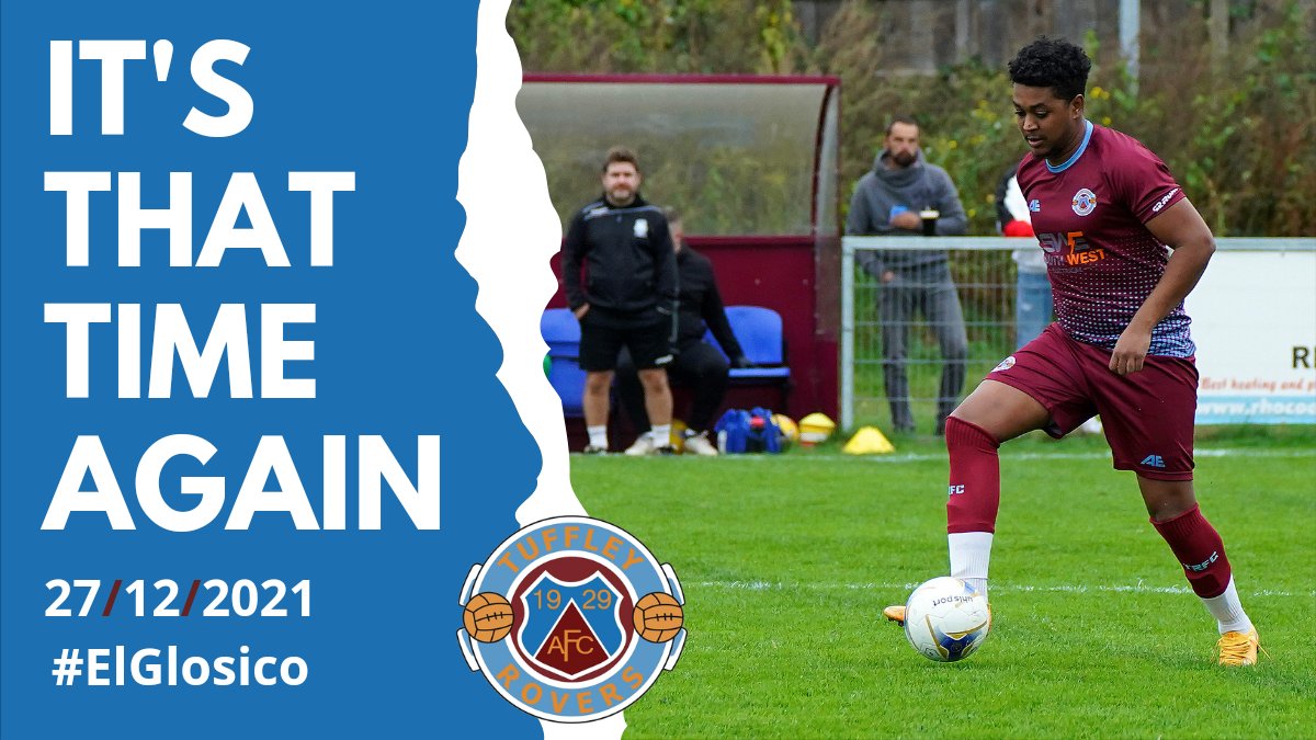 #ElGlosico comes to Glevum Park on Monday...

VS <a href="/longlevensafc/">Longlevens AFC</a>
⏱️ 1PM Kick Off
🎫 £5 Adults, £3 Concessions, U16's free, Season tickets valid
🍺 Bar open, Hot food available

Make sure you're there and of course, up the Rovers!