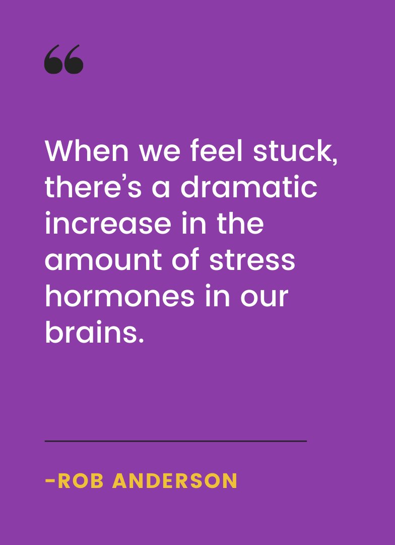 It’s normal to experience stress, but when we get stuck in it, it can become dangerous.