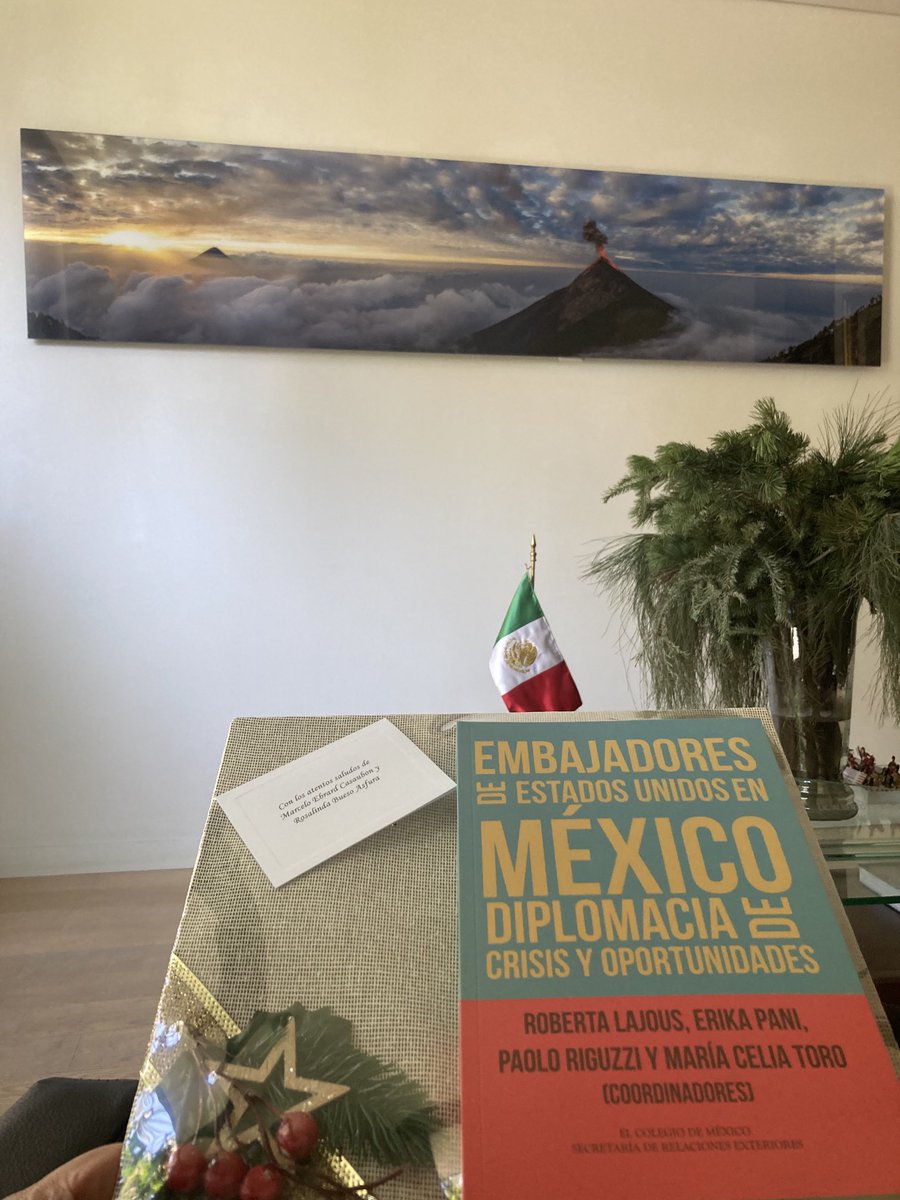 ⁦<a href="/corazn_abierto/">A Corazón Abierto 🇲🇽♥️➕✋🏻</a>⁩ agradezco a ⁦<a href="/m_ebrard/">Marcelo Ebrard C.</a>⁩ y Rosy el tenernos presentes en estas fechas . Las crisis siempre son Oportunidades ! Excelente publicación 🇲🇽🇺🇸 Abrazos con aprecio !
