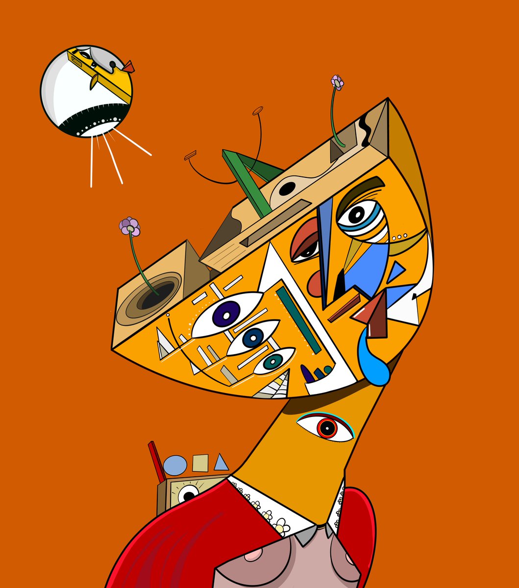 ViciosoEdgar's tweet photo. Reveal of the @8thproject1 today by one of the most prolific/dedicated artists in our space. I don't think this dude sleeps or at least when he does he's sleep drawing or something. Just awesome ART. Everything 8th Project makes is lovely. #nft #8thproject https://t.co/ZwOz5k44fh