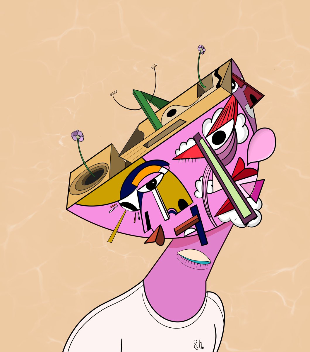 ViciosoEdgar's tweet photo. Reveal of the @8thproject1 today by one of the most prolific/dedicated artists in our space. I don't think this dude sleeps or at least when he does he's sleep drawing or something. Just awesome ART. Everything 8th Project makes is lovely. #nft #8thproject https://t.co/ZwOz5k44fh