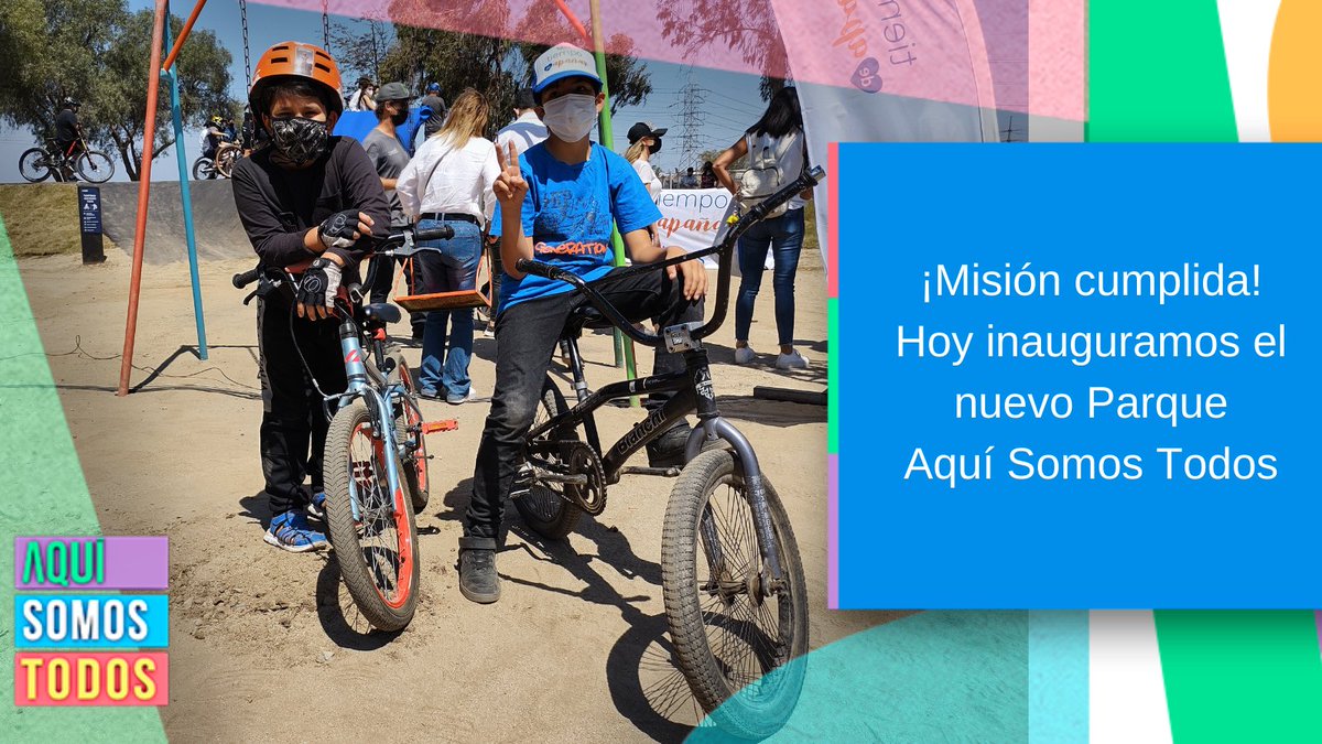 ¡El sueño de los vecinos de Maipú se hace realidad! ❤️ Junto a nuestro socio <a href="/TiendasHites/">Tiendas Hites</a> queremos anunciarles que el nuevo Pump Track está terminado. 🚲🛹🛼

Gracias a todos quienes hicieron posible este proyecto. 🤝
 #ParqueAquiSomosTodos