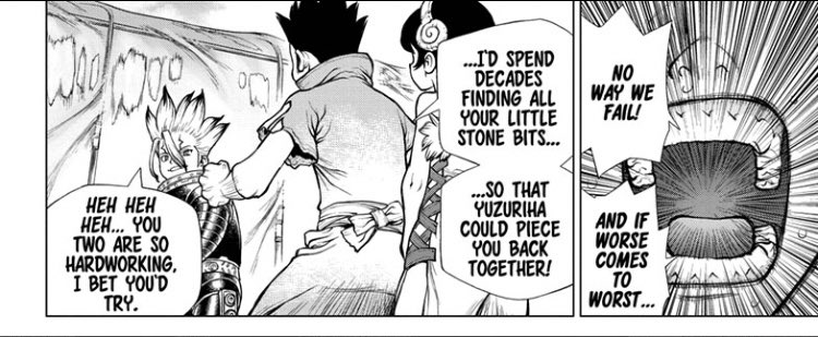 LJ_Hollywood's tweet photo. The OG trio 🙏

#DrSTONE #chapter223 https://t.co/OEgUgRTfOh