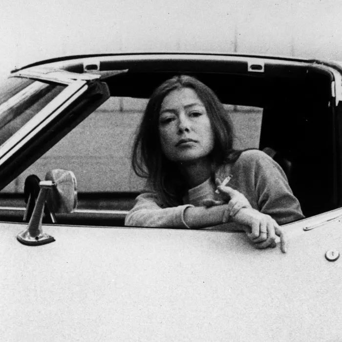 RIP Joan Didion. A singular genius and inspiration. For anyone who is interested see the Netflix doc ‘The Centre Will Not Hold’. Class.