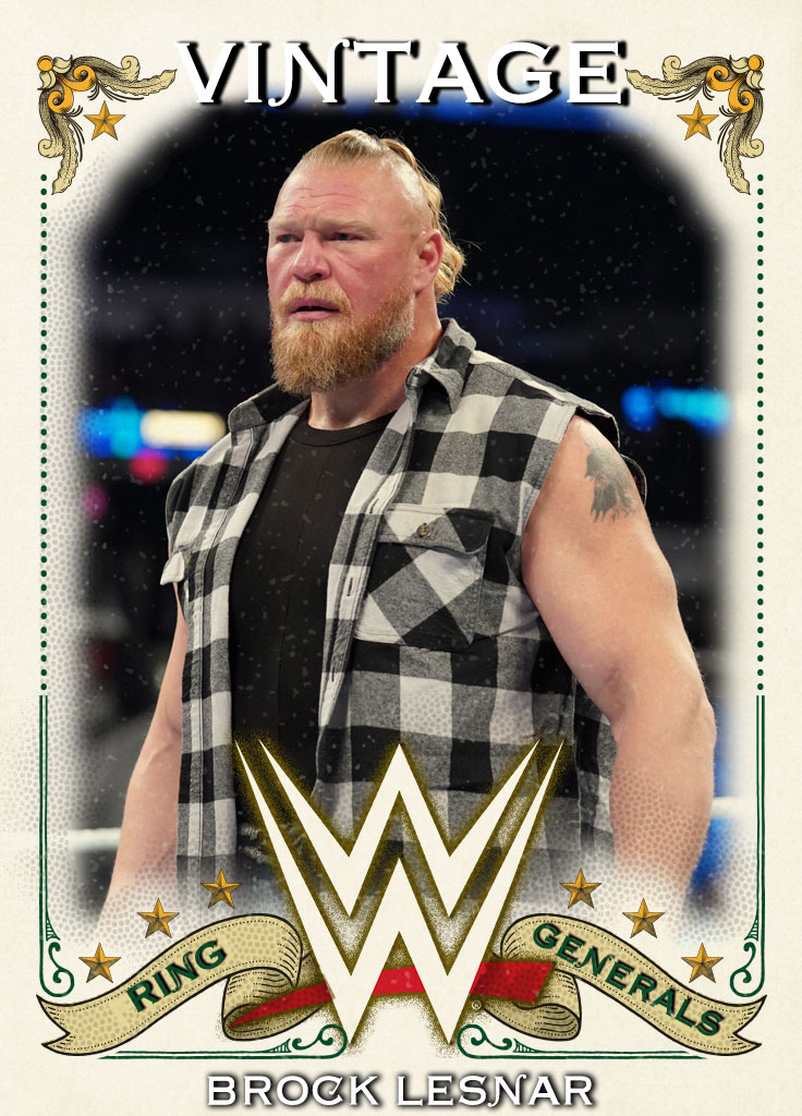SPOTLIGHT-6 CARD PURPLE+WHITE SET-TOPPS SLAM WWE CARD TRADER 
