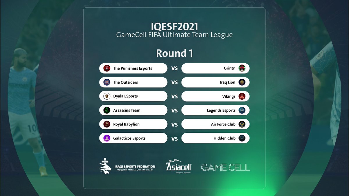 Iraqiesports's tweet photo. على بركة الله أنطلاق...
الدوري الـ GameCell FIFA Ultimate Team بموسمه الثاني ⚽️🏆 المقدم من شركة #آسياسيل
بمشاركة 13 فريق للمنافسة على لقب الدوري العراقي للفيف🔥
IQESF2021: GameCell FIFA Ultimate Team League
Sponsored by @asiacellconnect brings us together
#IQESF #Asiacellconnect https://t.co/zq7EvZ0pZK