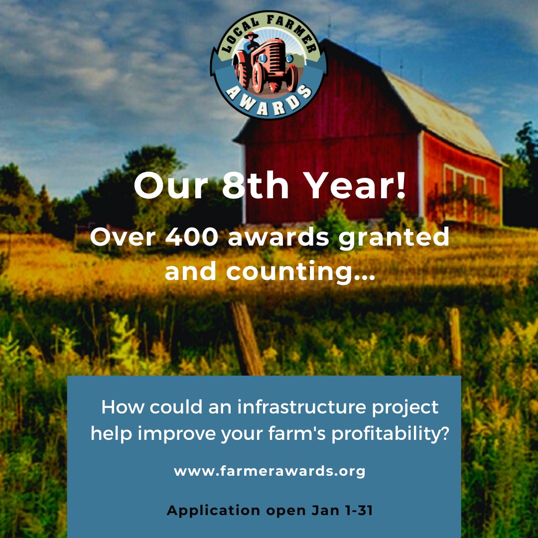 Since 2015 The Harold Grinspoon Charitable Foundation along with Big Y Markets and other supporting funders have helped local farmers grow with Local Farmer Awards. Application for the 2022 Awards opens Jan 1st. 
#localfarms  #buylocal #farmers ⁠#grownnotflown #weneedourfarmers