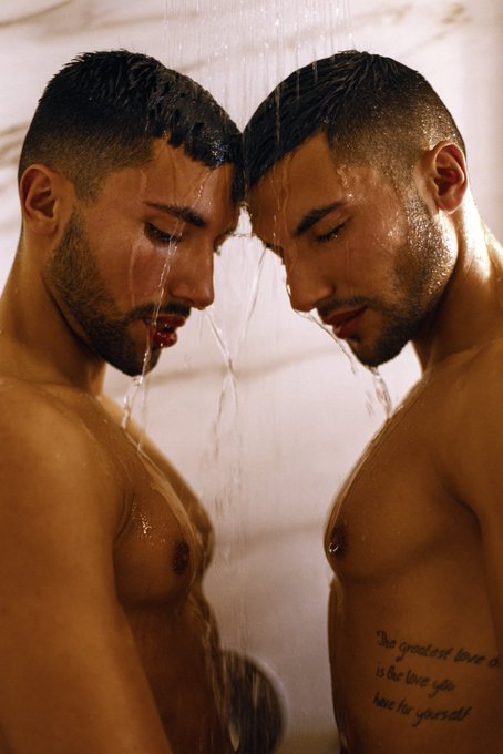 A joy that is shared with a TWIN is a joy made double. 😜😜 This is a scene of me and my Twin in a hot