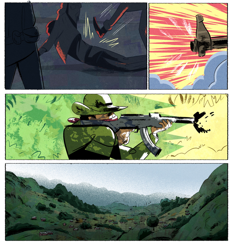 Retiring for the remainder of the year to work on my sad graphic novel, and my sad short film. It's going to be another year of 'the sad'.

But after those are done, it's all rainbows and sunshine from here on out, promise 🤞 