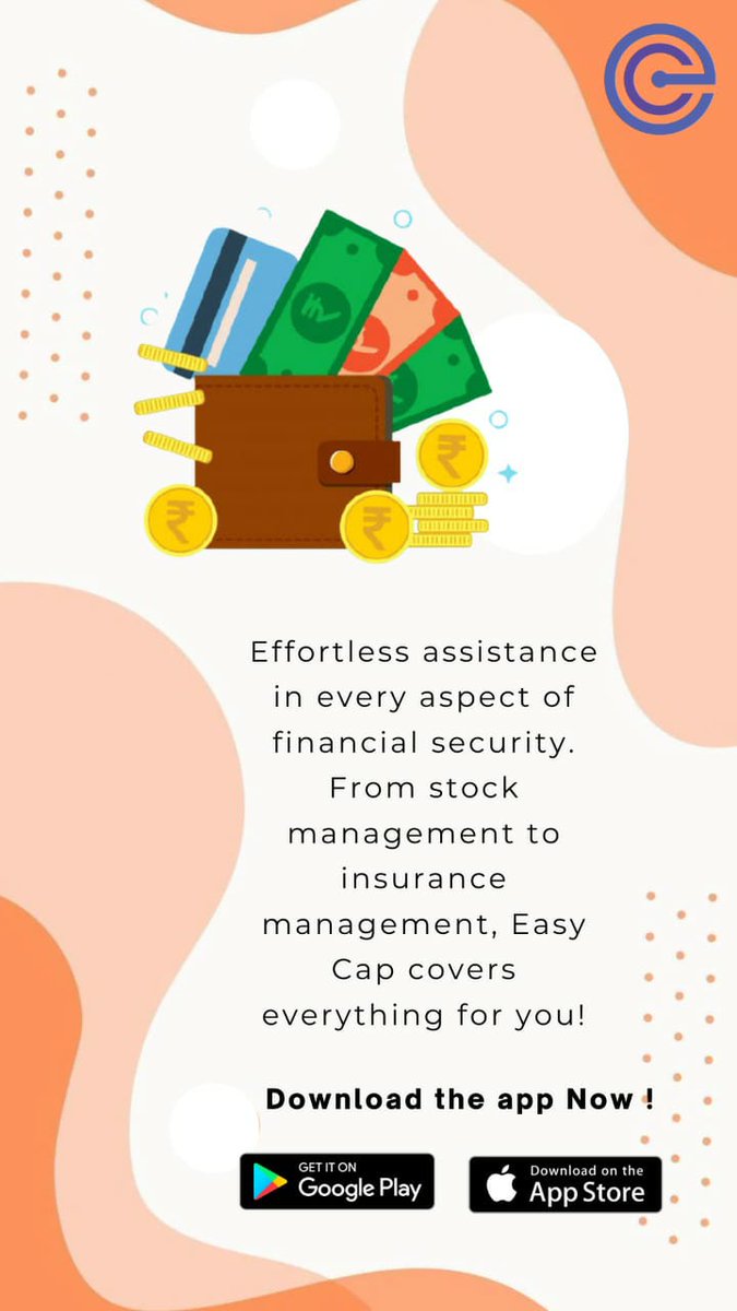 helpeasycap's tweet photo. Download the app now for complete financial security!
#FinanciallyFit #fintech #Finance #startup #easycap #beanominee #Entrepreneurship #FinancialServices #pune #mumbai #google #appstore #PlayStore #ecommerce #business https://t.co/nwWchnXcdA