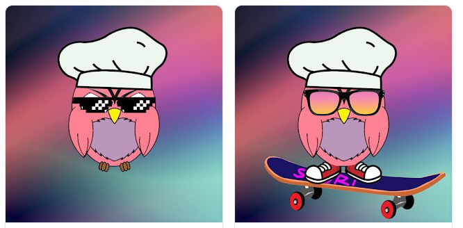 Good night from the Chef OWL 🦉 
This cutie is going to bake Christmas cookies for all those who’ll give this post a RT and will show some ♥️ 
Note: only virtual cookies 🍪😂 

Christmas in 2 days!! Hoo Hoo says 🦉 #WGMIOWL