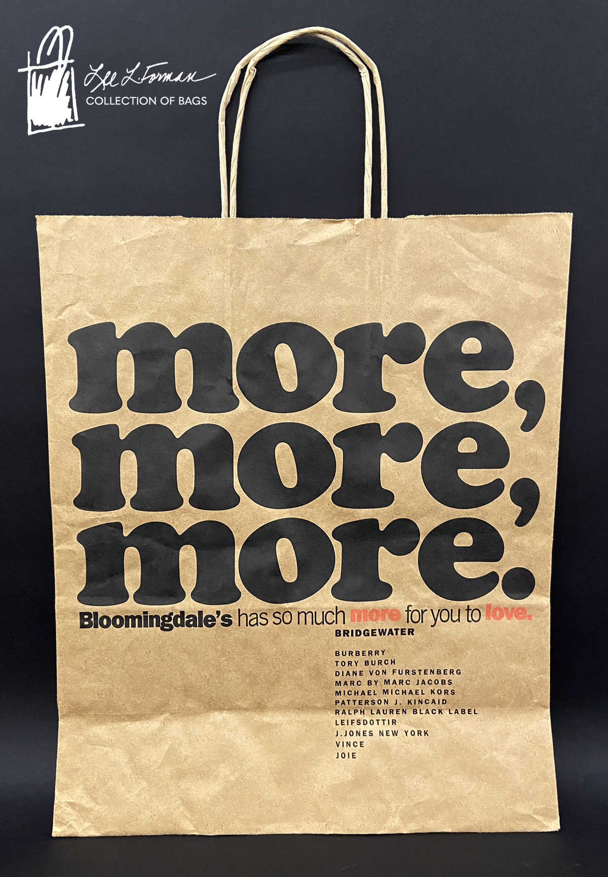 3/365: Brothers Lyman and Joseph Bloomingdale opened their first store on April 17, 1872. Located at 938 Third Avenue in New York City, Bloomingdale's 'Great East Side Bazaar' was located further uptoward then other department stores of the day.