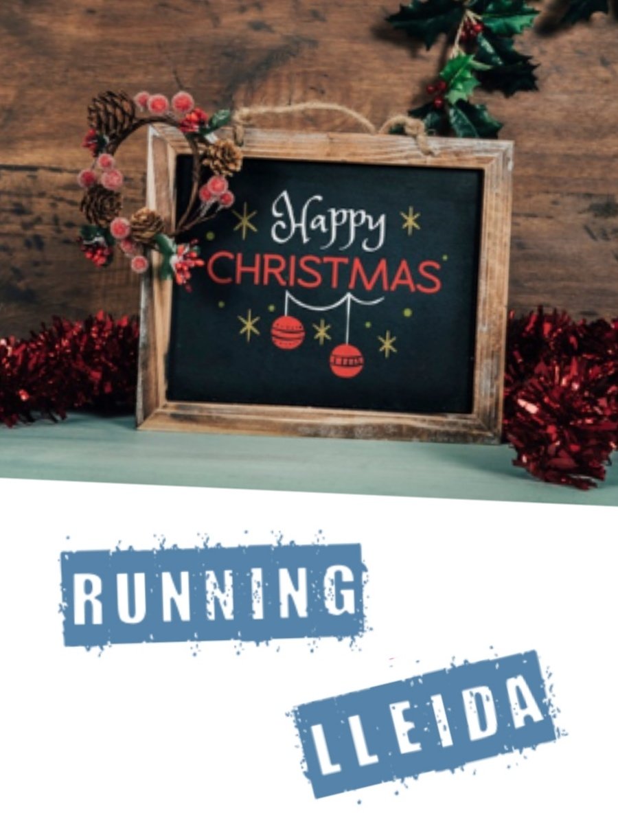 RunningLleida's tweet photo. Els components de Running Lleida Team us desitgem bon Nadal, bones festes i un millor any nou 2022 plé de curses i kms. Que la felicitat i les bambes us acompanyi en aquests dies tan assenyalats amb molta salut, família, amics i kms junts!!! Moltes gràcies per ser amb nosaltres! https://t.co/UlZaUrnW4A