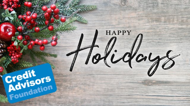 Happy Holidays from Credit Advisors Foundation