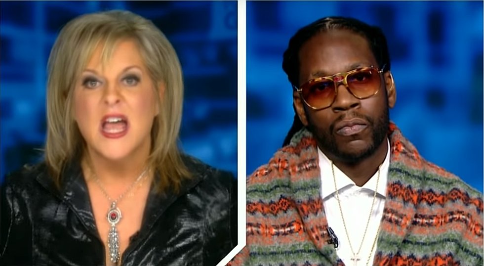 XXL's tweet photo. ⬇️ TODAY IN HIP-HOP ⬇️

2015: 2 Chainz appears on Nancy Grace to talk about legalizing marijuana https://t.co/4uQdwZUzFk