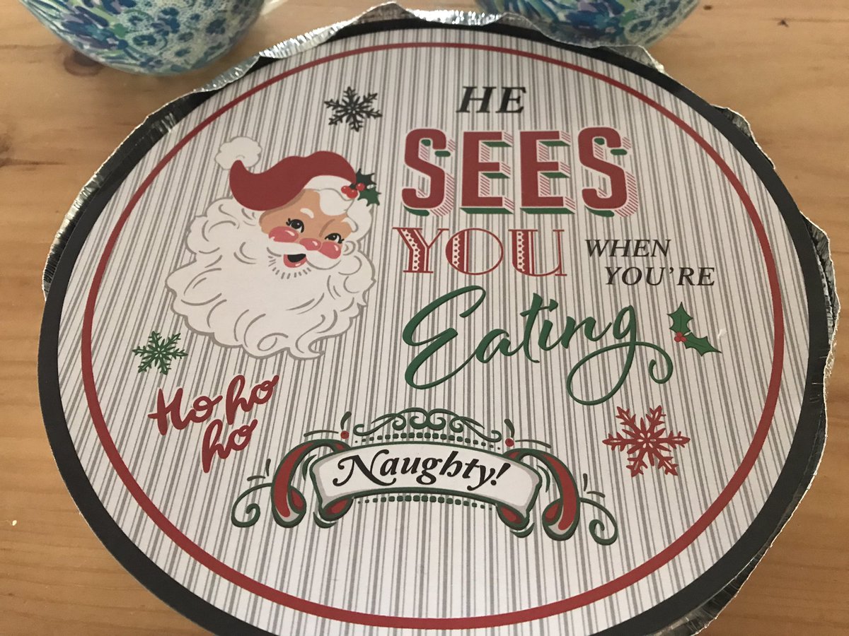 He see you when you’re eating Ho ho ho Naughty!