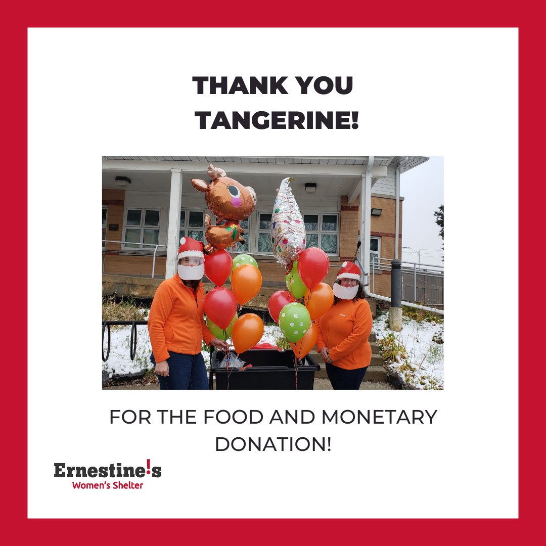 ErnestinesWS's tweet photo. Thank you to our community partners! We recently received two large donations from ACCIONA and Tangerine!
#StandUp4Ernestines #StandUp4Women #TangerineProjectForward https://t.co/xSVkENAM5e