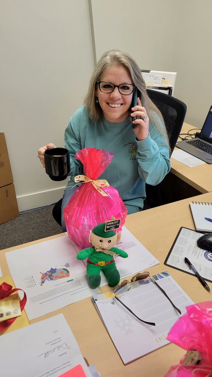 You've heard of Elf on the Shelf, but have you heard of his cousin, UltraElf? This little guy paid us a visit this month, showing up in some surprising places! Since it's almost Christmas Eve, UltraElf is off to the North Pole but we're sure he'll be back next year. ⛄️