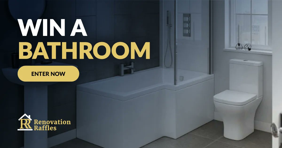 renoraffles's tweet photo. Fancy a new bathroom? Win one (or £30k cash) with Renovation Raffles - the home of great home improvement raffle competitions! 👇😘   

https://t.co/oMvTssS2fj

#Competition #Competitions #win #raffle #winakitchen #winabathroom #winhomeimprovements https://t.co/DDhYtb2cc5