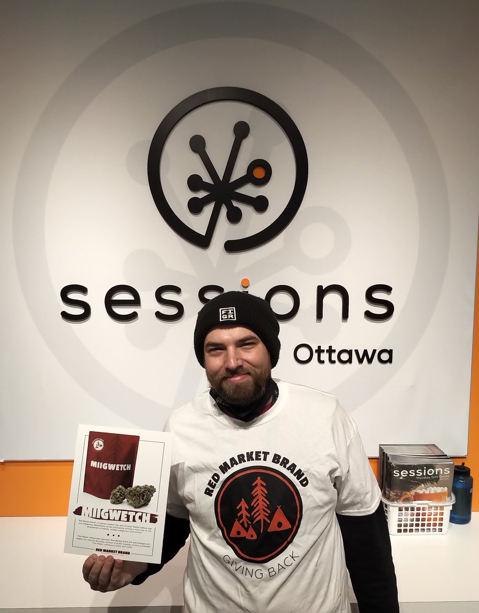 A HUGE MIIGWETCH to Sessions Cannabis -- our partners in Economic Reconciliation across Ontario. During this holiday season, please visit your local Sessions store to buy the gift that keeps Giving Back. .<a href="/startyoursesh/">SessionsCannabis</a> .<a href="/ONCannabisStore/">Ontario Cannabis Store</a>