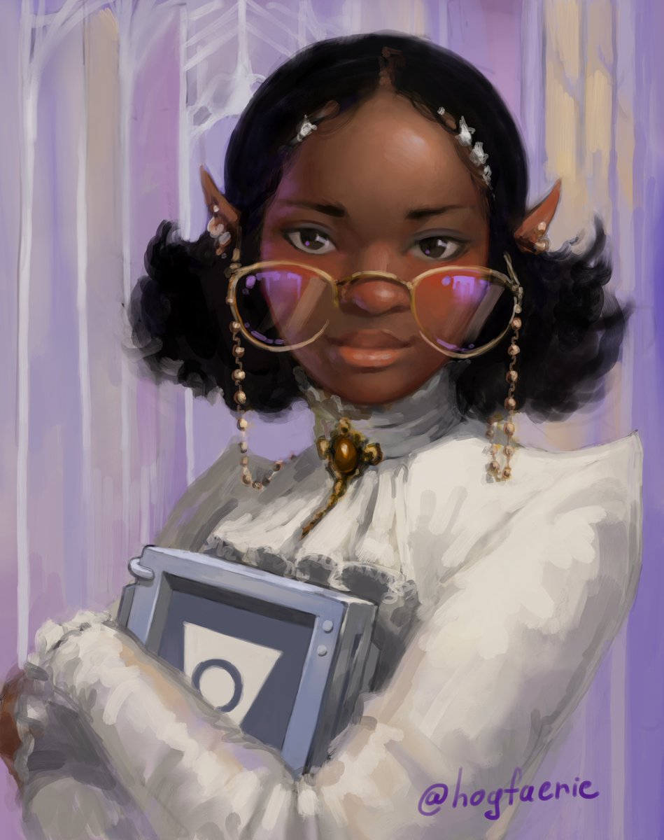 Gwen war der allererste Charakter, der für #kellerdrachen entworfen wurde. Sie ist eine Angestellte des Beirates, der Regierung von Sigil, und damit eine zentrale Ansprechperson für Team Omega!

Bild von <a href="/hogfaerie/">✨hogfaerie✨(illustrator?!)</a> 🥰

#dnd #dnd5e #pnpde #dndeutsch #dndpodcast #germanpodcast