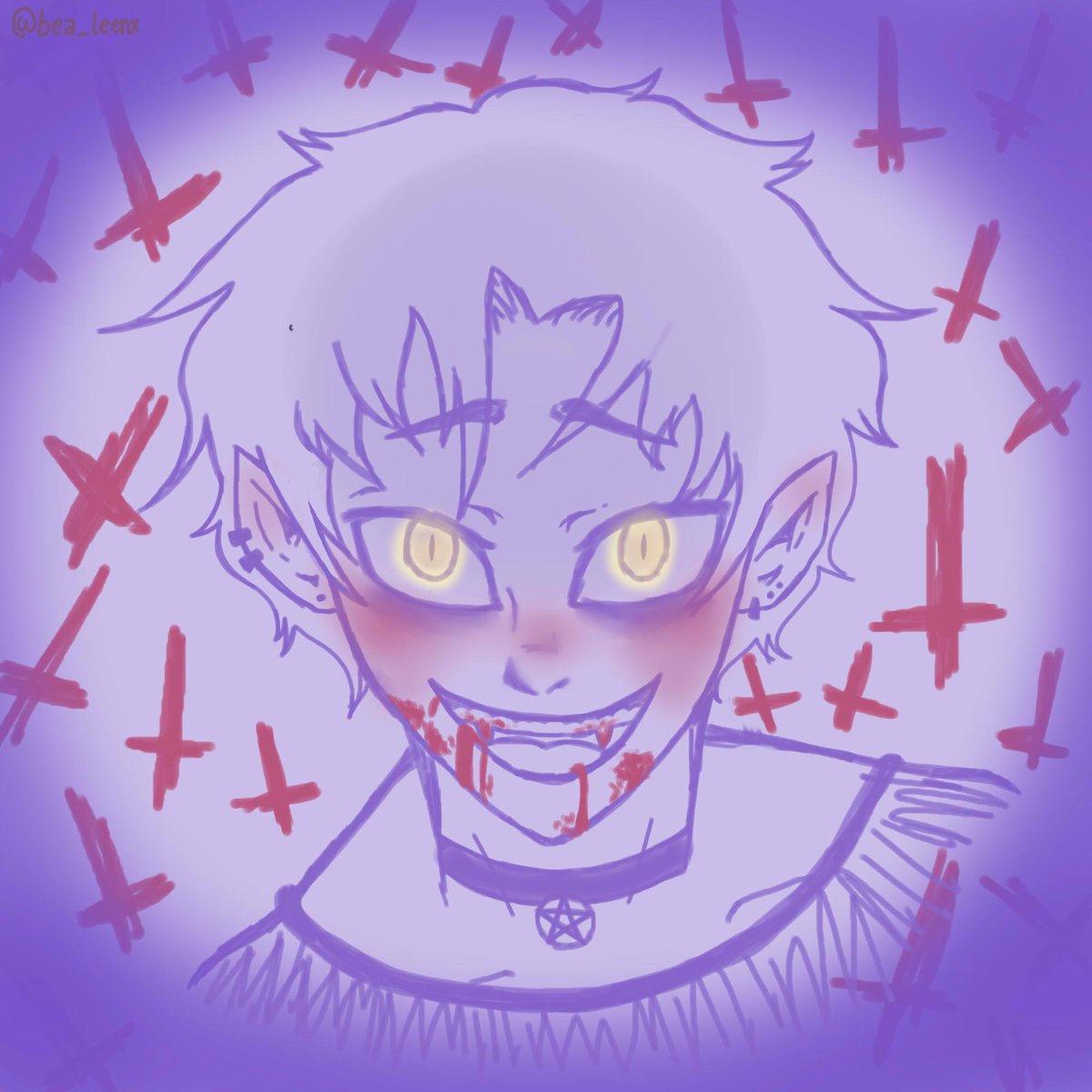 bea_leenx's tweet photo. It took me a long time to make this #demonvampire look good
I liked the result ๐๐โจ๐
#speedpaint ? https://t.co/03VvWYcPLh