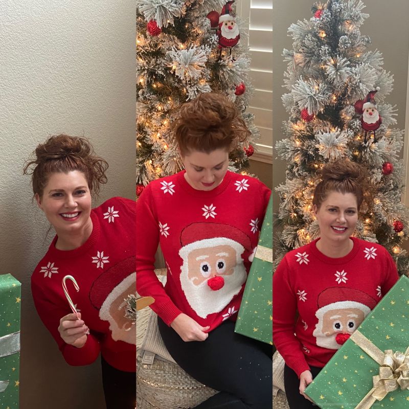 Smoothstack's tweet photo. Thank you to everyone who participated in this years Ugly Sweater Charity Contest! We are pleased to announce that Martha has earned the most engaging post, bringing awareness to not one but two great causes!! @TAPSorg & Gold Star Gamers. #SSGivingBack https://t.co/LUc0qqy5gj