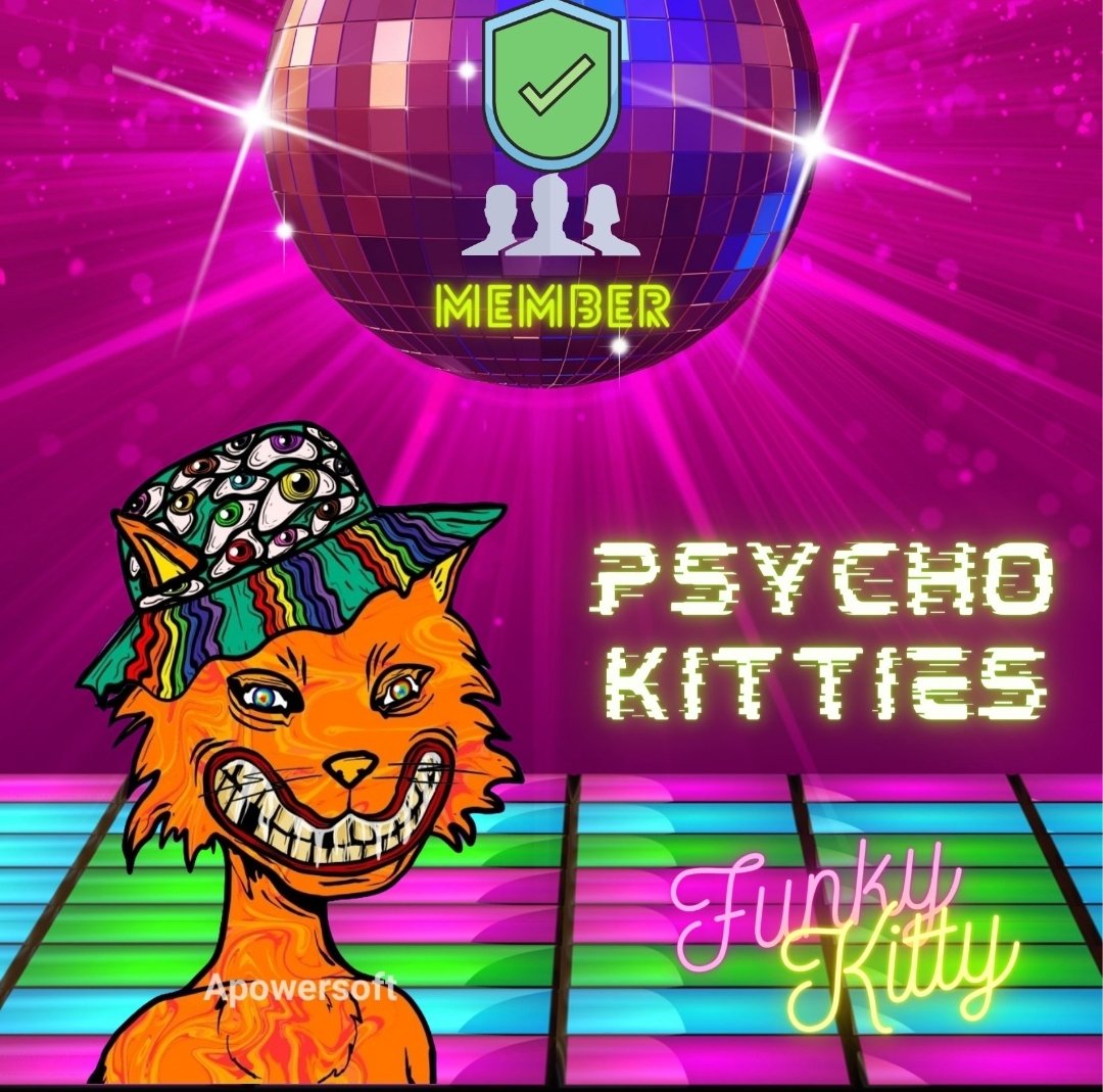 stinkyCRO's tweet photo. Officially a #funkykitty!
#psychokitties #cro #LoadedLions #cronoschimpclub https://t.co/aQ313VPsSH