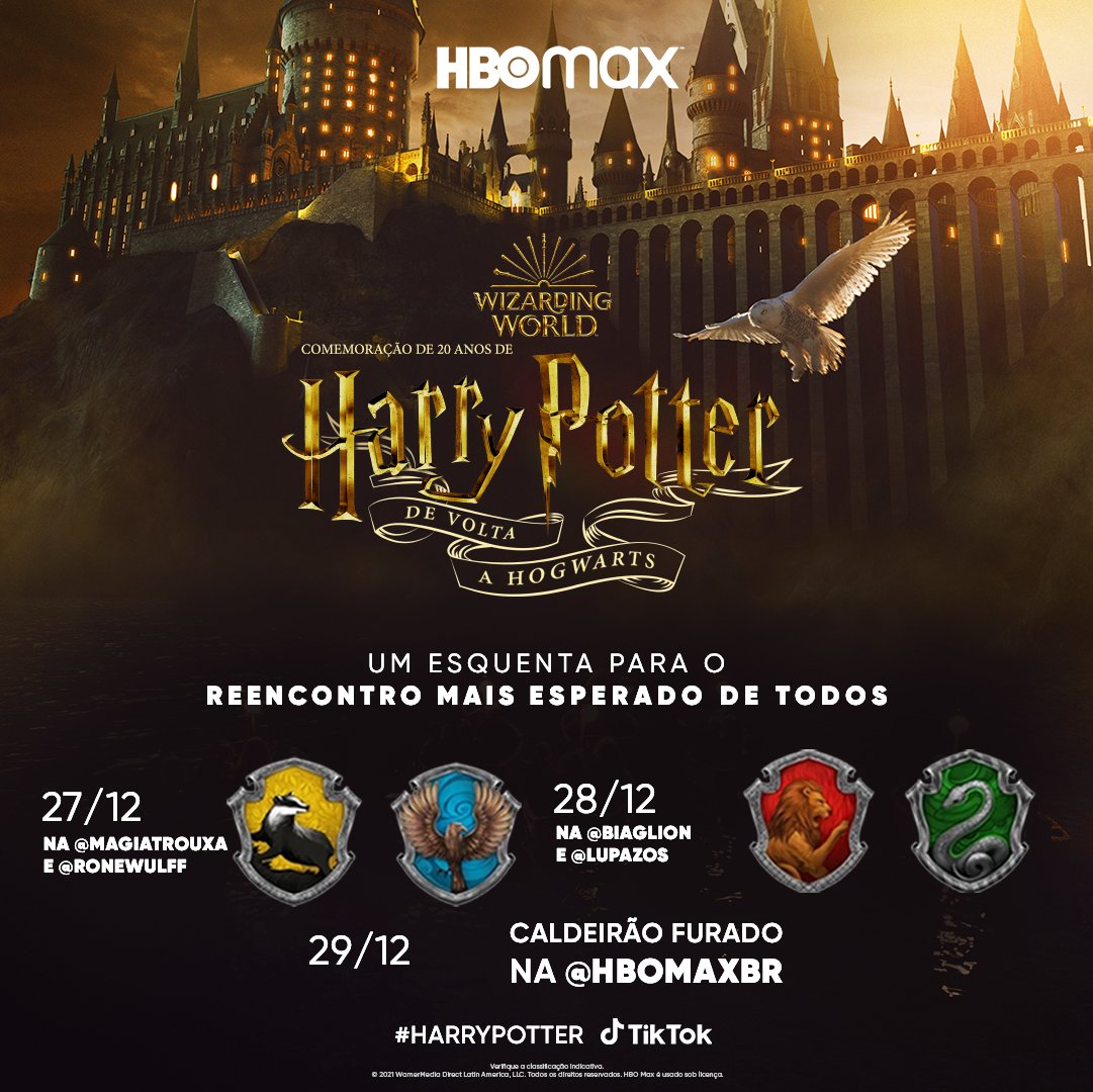 Especial “Harry Potter: De Volta A Hogwarts” estreia na HBO Max