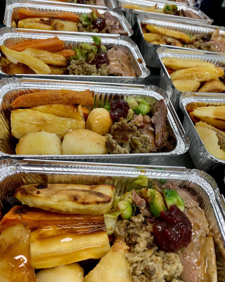 MerlysKitchen's tweet photo. Christmas dinners 🎄😋

If you or anyone you know is need of a free Christmas Dinner please contact us. 
Collect at Shakerley Community Centre tomorrow 3.30-6.30
Also be serving free hot Lobby, Hot Chocolate and mince pies.   
Plus supermarket food collection- bring a bag! https://t.co/iuHbGhOFns