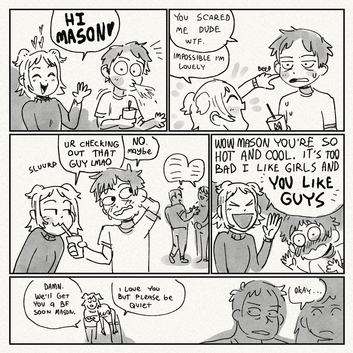 Matchmaker Sorry for the repost, but I've been having fun with these and I think I'll keep posting them for a little while, so here's a proper thread! Enjoy these silly comics and I'm glad you enjoy the characters 