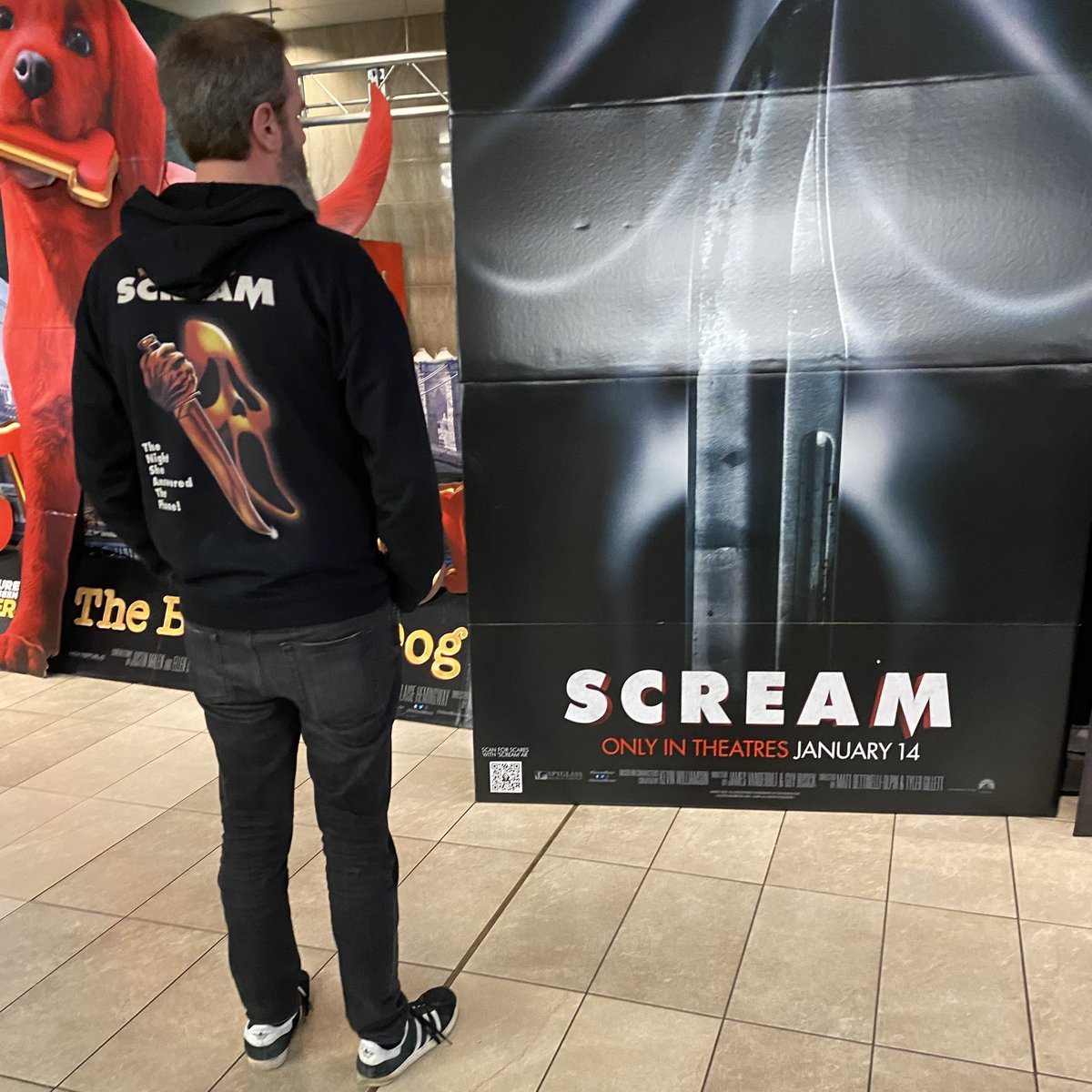 oldmanghostface's tweet photo. I'm so ready to see this movie! Who else is excited?! https://t.co/ybnjtDGGvI