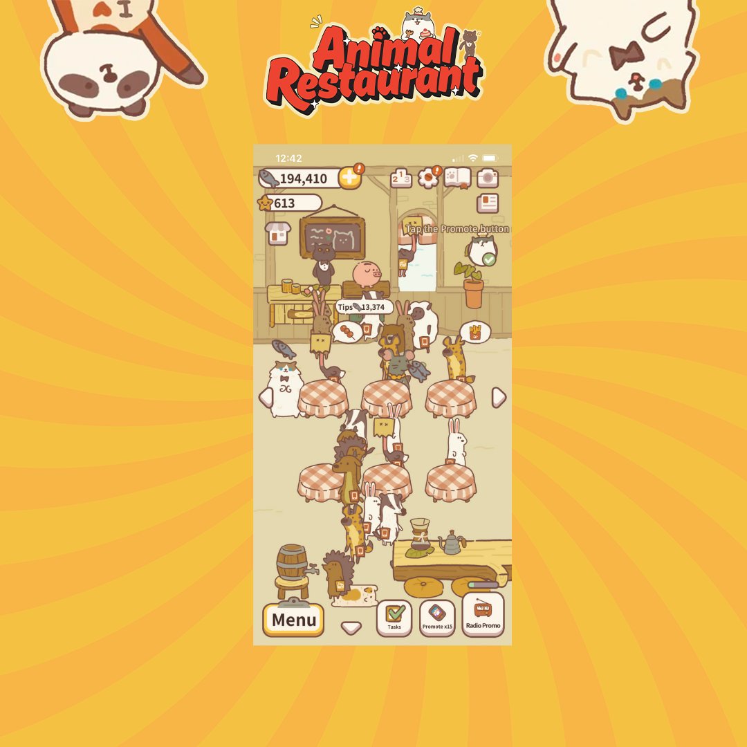 itsmeTroi's tweet photo. Still obsessed with this game called Animal Restaurant on @snapchat. Go check it out now! #snapgames #AD
https://t.co/0vsaohjQv5 https://t.co/db4owMU1IZ