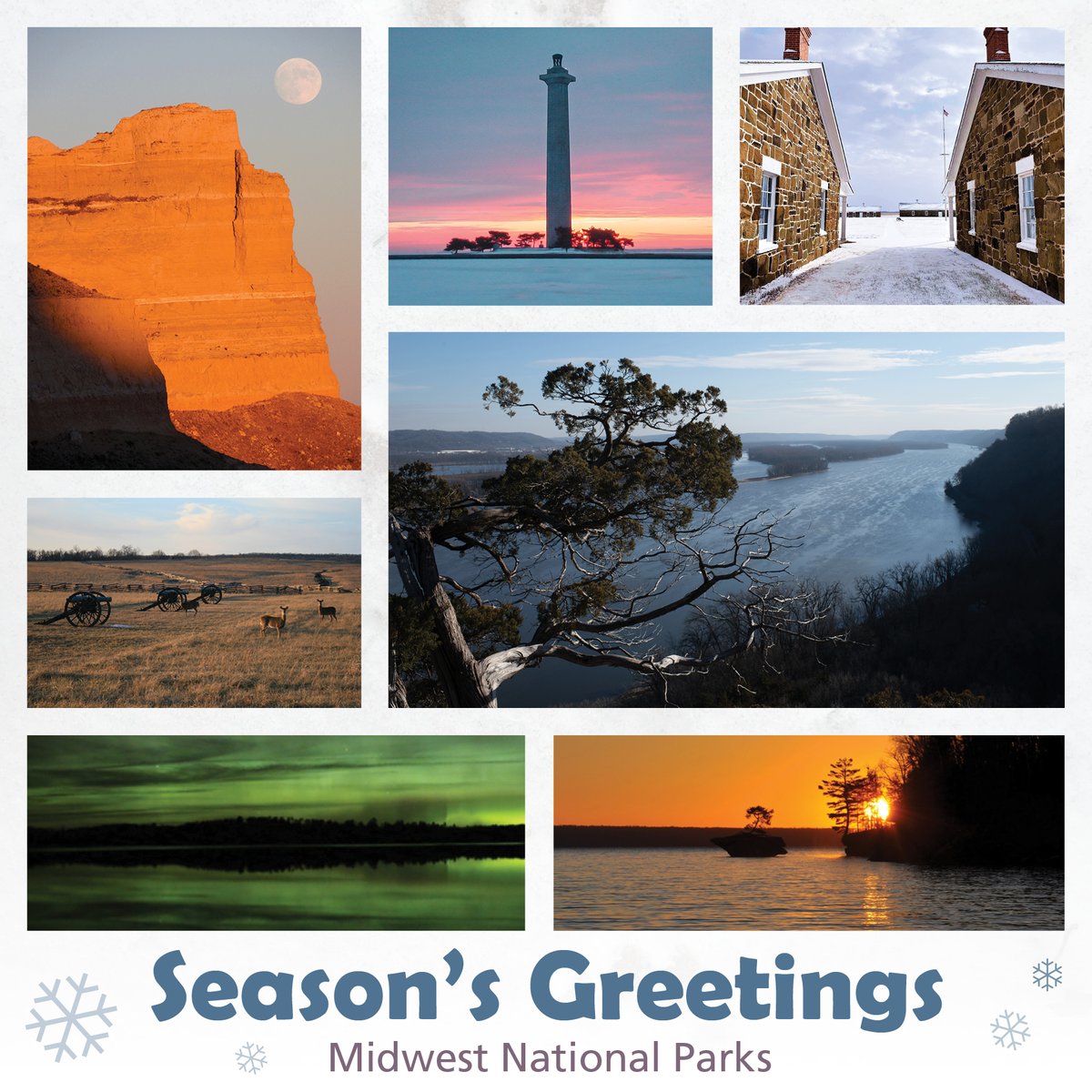 ⛄ Season's greetings from Midwest National Parks! Where will your winter and holiday adventures take you?

Find national parks in the Midwest: nps.gov/locations/midw…

📸NPS Photos

#MidwestNPS