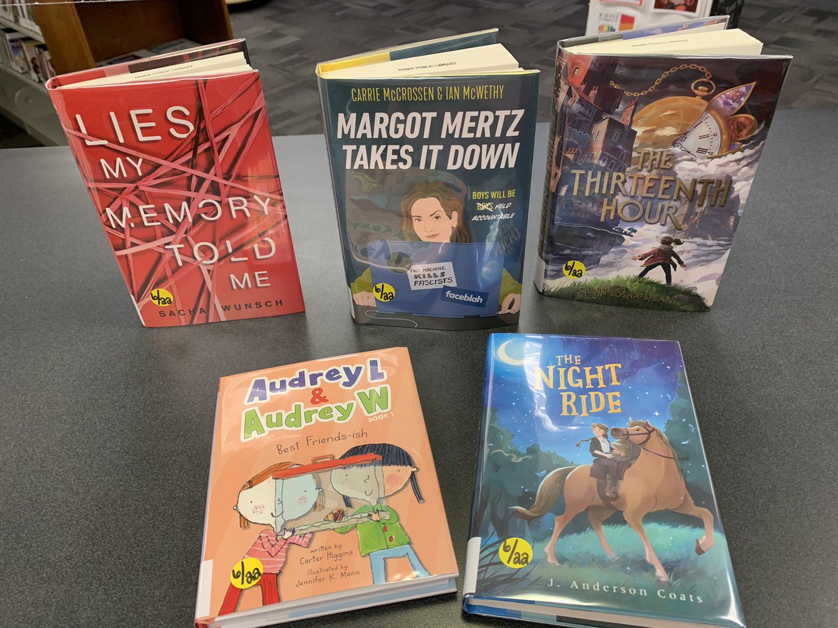 TaberLibrary's tweet photo. New Book Thread Part 2! https://t.co/xBe49CtfA7