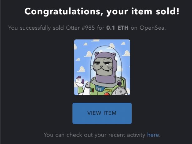 NFTOtter's tweet photo. TO INFINITY AND BEYOTT… 🔥🚀🦦 BUZZ LIGHTYOTYER HAS BEEN SOLD‼️ I OTTERLY APPRECIATE YOU GUYS AND GALS SUPPORT 🤍 https://t.co/rJTaxkd6V9