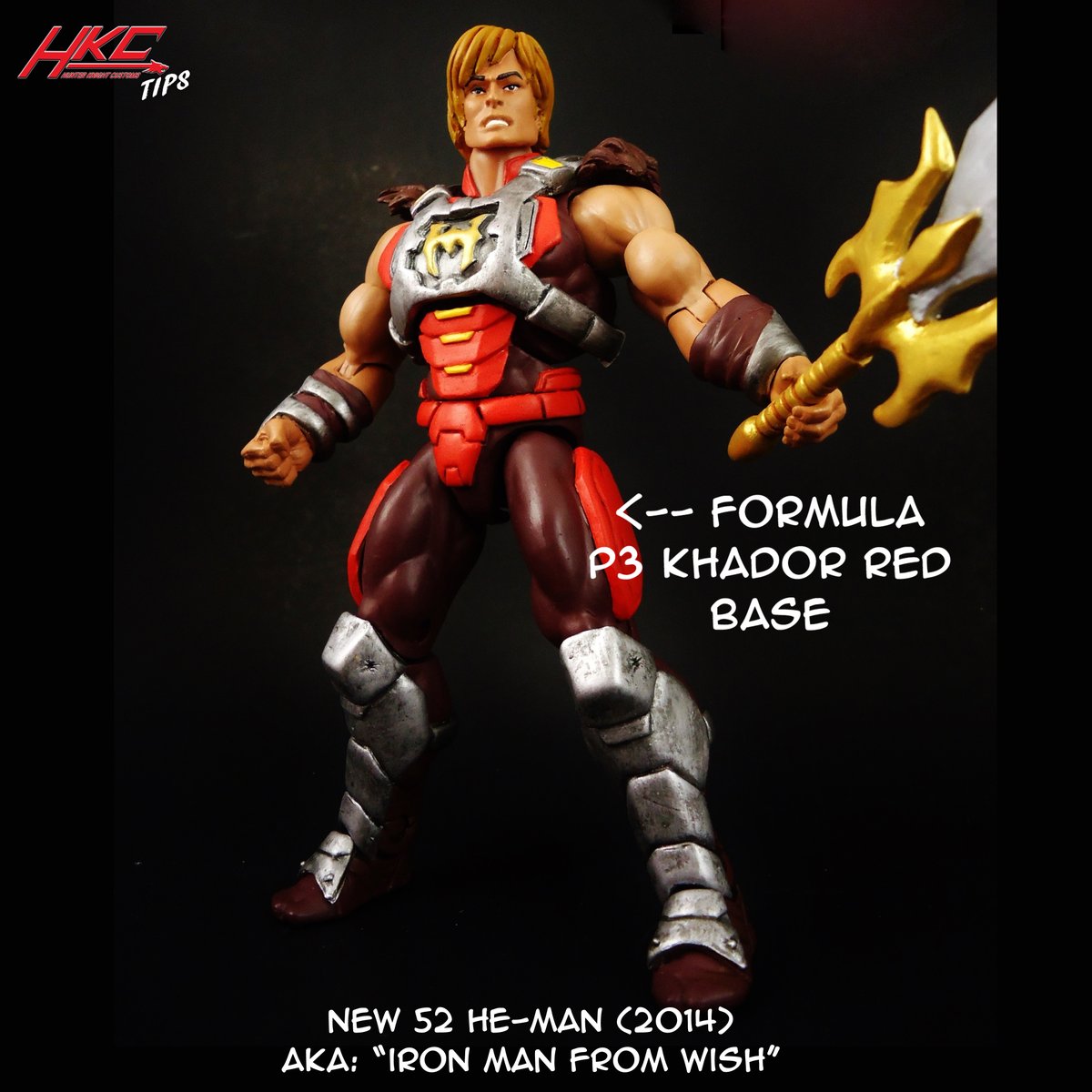 hunterknight1's tweet photo. Pros: Better than Citadel w/ great fluidity. Good coverage w/ fewer coats. 
Cons: Less color variety. Careful w/ bottle caps. Daily use cracks them, drying the paint. Falls a lot due to  bottle design.
 Last used in my 2014 New 52 He-Man 
I'll give a THREE out of 5.
#customtips https://t.co/wg8mWvA1UM