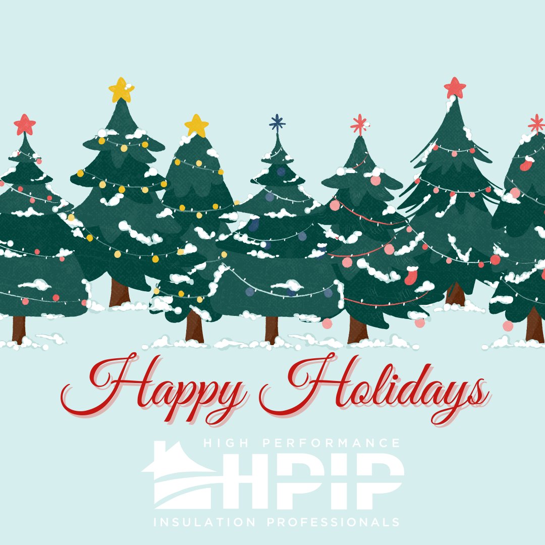 HPIPros's tweet photo. Happy Holidays from your friends at High Performance Insulation Professionals!🎄🎁 https://t.co/jC1kwkleHt
