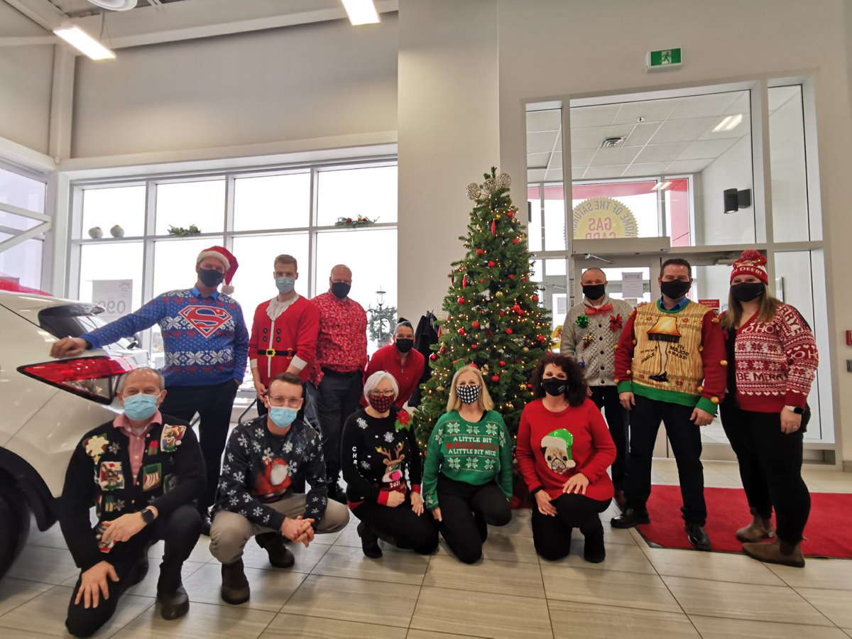NorthernHonda's tweet photo. Happy Holidays from the Northern Honda Family! We hope you all have a great holiday season! #teamnorthern #uglychristmassweaterday https://t.co/aABeY9Zdh0