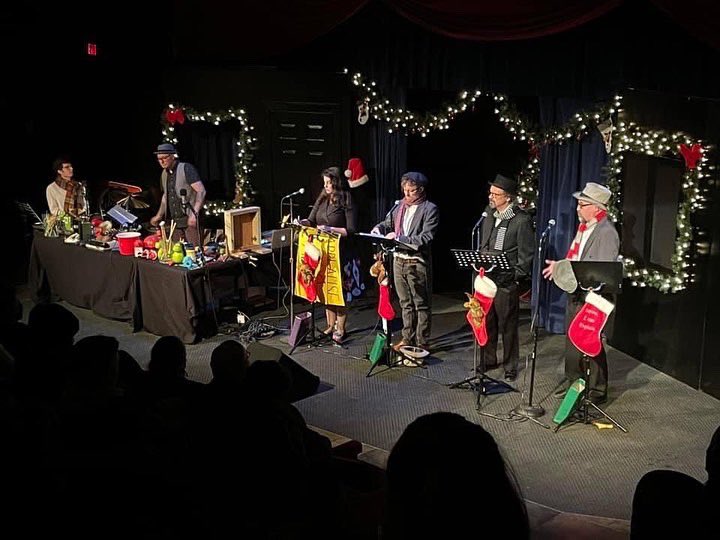 Missed this years Chrismoose Carol? Don’t fret! The audio for two performances of The Original Live Radio Broadcast of Chrismoose Carol Live On Stage are now available on loosemoose.tv and the ticket price to listen is by donation. Just in time for Chrismoose! 🎄