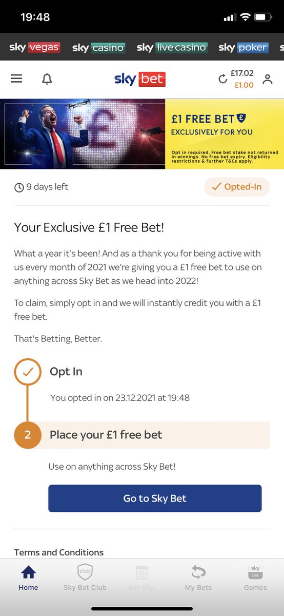 y2jc666's tweet photo. Stop it @SkyBet ! Stop spoiling us! A whole quid!
Thank you
Merry Christmas
#AndyRobsonTips https://t.co/yEQp7mH7B0