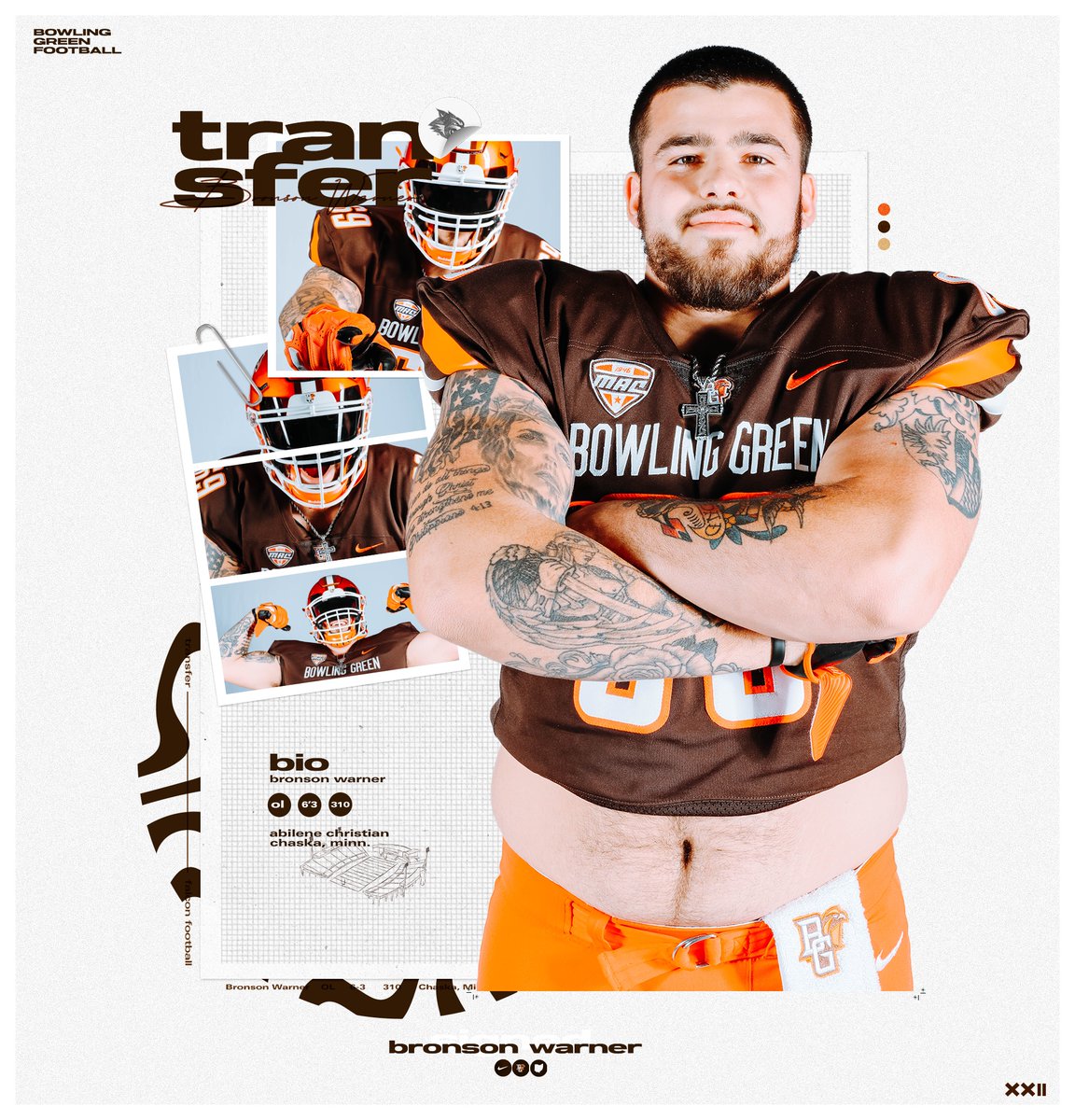 🚨 Transfer Alert 🚨

Chaska, Minn. ➡️ Bowling Green

We officially welcome <a href="/BronsonWarner/">Bronson Warner</a> to the Falcon Family ✍️

#AyZiggy 🟠🟤
