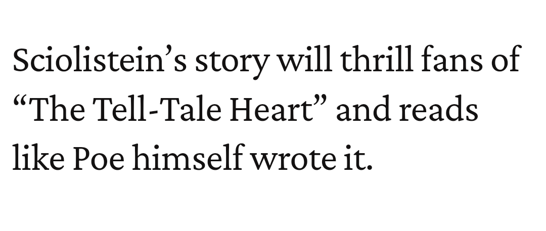 As far as reviews of my work go,if this one from dreadfulesque.com is even half true then I'm more than happy.
"Reads like Poe himself wrote it". 

@LoveLettersPoe,<a href="/raventalepub/">Raven Tale Publishing</a>
#edgarallanpoe, #poe #amwritingfiction