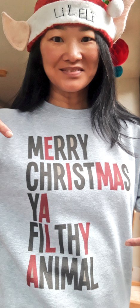 Just in case you missed it the first time, you filthy animals.