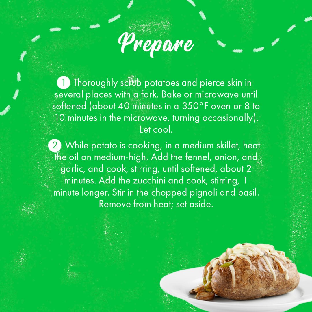 SideDelights's tweet photo. This flavor-packed recipe combines the purifying aspects of fennel with potassium-rich potatoes. And for extra heartiness, Swiss cheese rounds out the flavor of this dish. To satisfy your potato craving, swipe for the full fennel stuffed potato recipe. #SideDelights #Potatoes https://t.co/MPeWjtkdDq