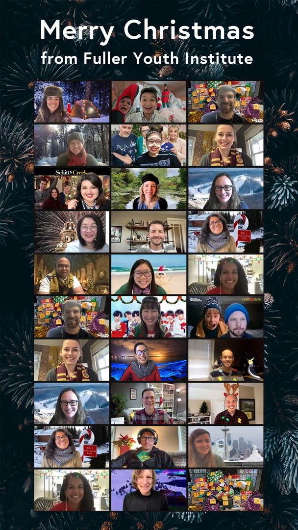 🌟 Wishing you a Christmas filled with peace, hope, and rest—from all of us at the Fuller Youth Institute.