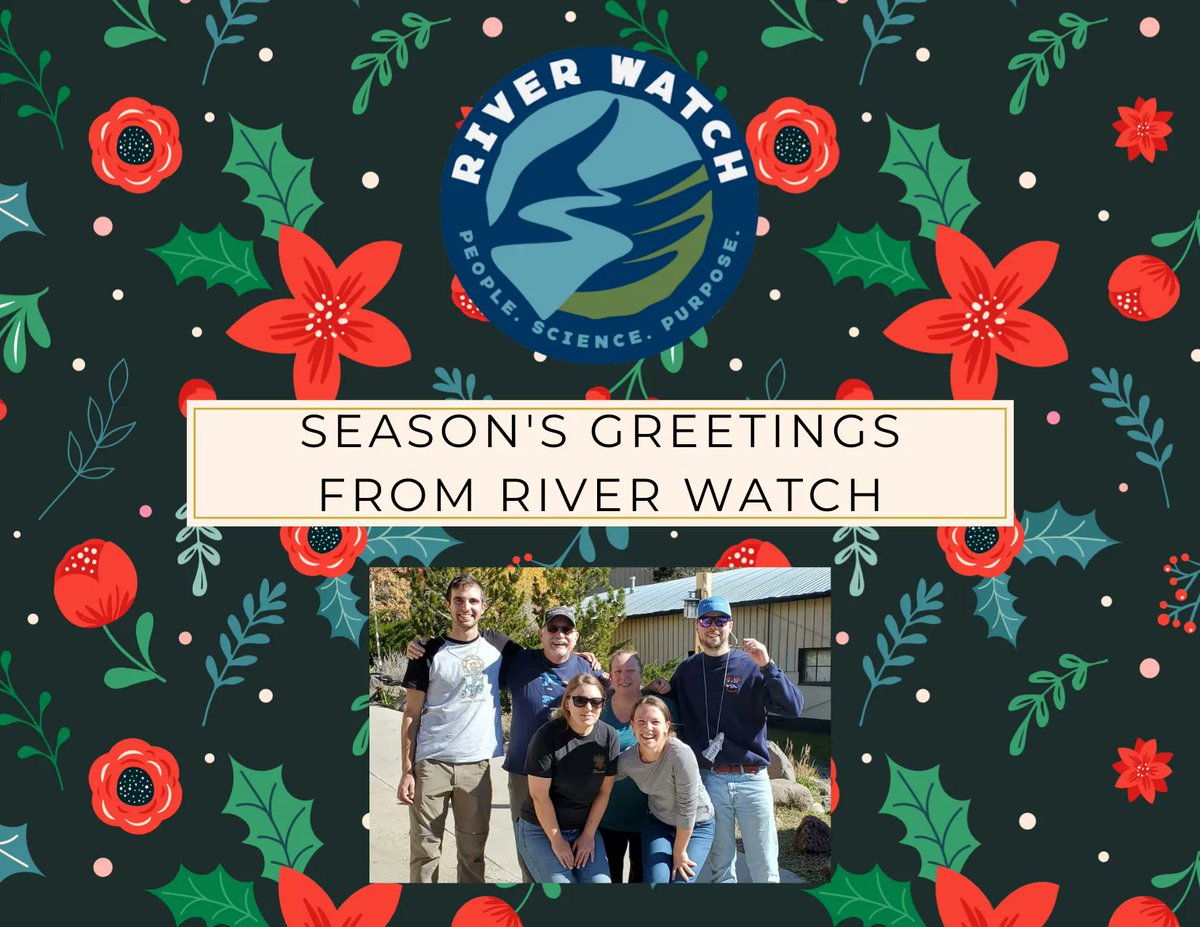 RiverWatchCO's tweet photo. Happy Holidays from the River Watch Team! https://t.co/gYNYfepP5P
